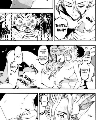 [Saba Nobori (Sudzuke)] Mou 1kkai wo Ato Nankai – Dr. Stone dj [Eng] – Gay Manga sex 17