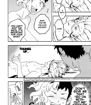 [Saba Nobori (Sudzuke)] Mou 1kkai wo Ato Nankai – Dr. Stone dj [Eng] – Gay Manga sex 29