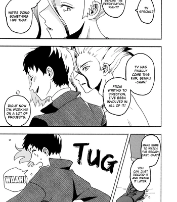 [Saba Nobori (Sudzuke)] Mou 1kkai wo Ato Nankai – Dr. Stone dj [Eng] – Gay Manga sex 32