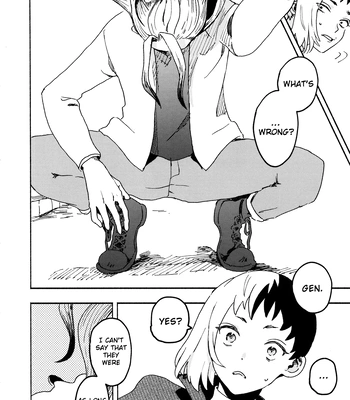 [Saba Nobori (Sudzuke)] Mou 1kkai wo Ato Nankai – Dr. Stone dj [Eng] – Gay Manga sex 33