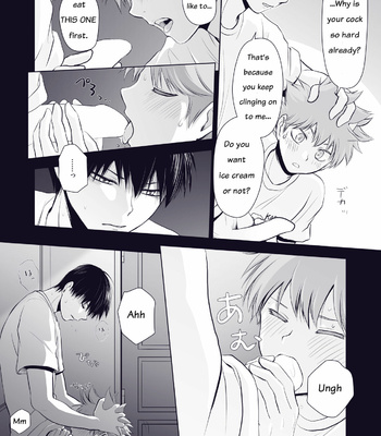 [Una Hiyodou (Una)] Re:Wanna eat you up – Haikyuu!! dj [Eng] – Gay Manga sex 4