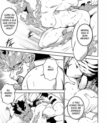 [Mazjojo] BURST OUT!! – Boku no Hero Academia dj [Portuguese] – Gay Manga sex 17