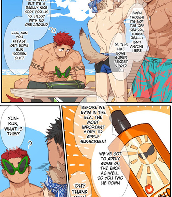 [Gondom] BEACH [Eng] – Gay Manga sex 2