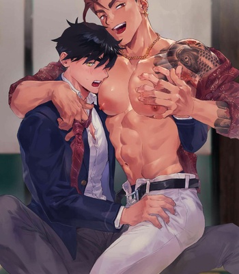 [Pacoz (Kamoshika Ryo, Kantama)] Bitch na Yakuza-san wa DT ga Osuki!! [Eng] – Gay Manga sex 2