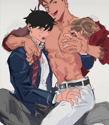 [Pacoz (Kamoshika Ryo, Kantama)] Bitch na Yakuza-san wa DT ga Osuki!! [Eng] – Gay Manga sex 35