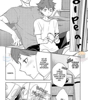 [Wrong Direction] Lovemaking Techniques Leared from BL Manga – Haikyuu!! dj [Esp] – Gay Manga sex 12