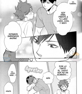 [Wrong Direction] Lovemaking Techniques Leared from BL Manga – Haikyuu!! dj [Esp] – Gay Manga sex 21