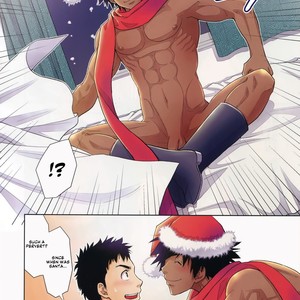 [Kasshoku Waisei (YANAGI)] The Reason Santa Comes at Night [Eng] (Uncensored) – Gay Manga sex 6