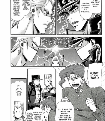 [No Drug Hightension (Mizuno Karuki)] Yokubari (Greedy) Triangle – Jojo’s Bizarre Adventure dj [Eng] – Gay Manga sex 6