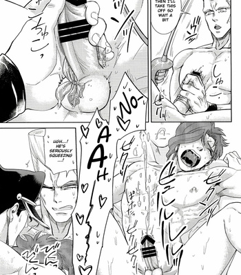 [No Drug Hightension (Mizuno Karuki)] Yokubari (Greedy) Triangle – Jojo’s Bizarre Adventure dj [Eng] – Gay Manga sex 18