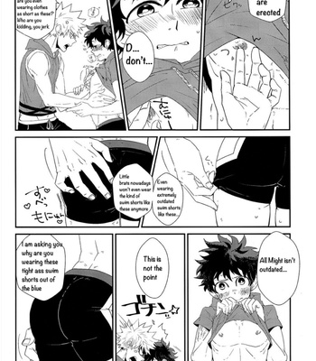 [Kuzutetzu (Nasuo)] Just Exactly What Are You Wearing! – Boku no hero academia dj [Eng] – Gay Manga sex 8