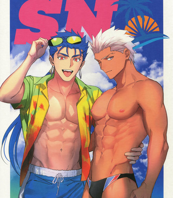 [Yoke (emya)] Summer Nude – Fate/ Grand Order dj [JP] – Gay Manga thumbnail 001
