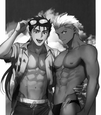 [Yoke (emya)] Summer Nude – Fate/ Grand Order dj [JP] – Gay Manga sex 2