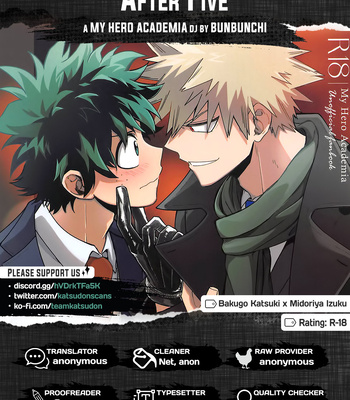 [Bunbunchi] After Five – My Hero Academia dj [Eng] – Gay Manga sex 32