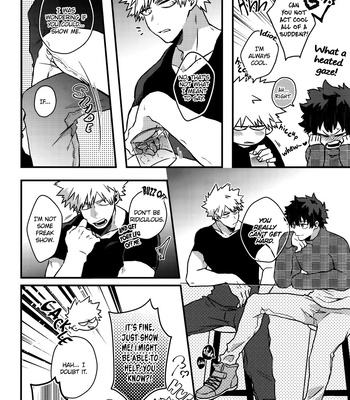 [manpuk/ nico] It’s All Up Here – My Hero Academia dj [Eng] – Gay Manga sex 16