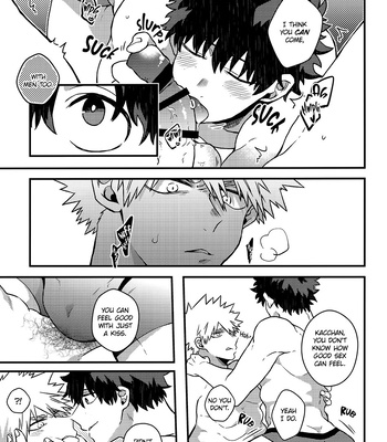 [manpuk/ nico] It’s All Up Here – My Hero Academia dj [Eng] – Gay Manga sex 19