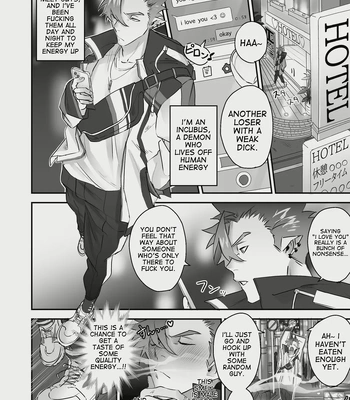 [Yokodori Omurice (Pozon)] Inma no Ore ga Osotta Aite wa Dekamara Hatsujou Ookamiotoko deshita [Eng] – Gay Manga sex 4