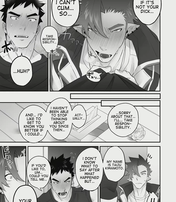 [Yokodori Omurice (Pozon)] Inma no Ore ga Osotta Aite wa Dekamara Hatsujou Ookamiotoko deshita [Eng] – Gay Manga sex 41