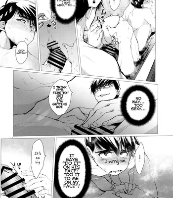 [Denpashishi (Ichishiki)] Love Romance no Kaimetsu type K – Osomatsu-san dj [Eng] – Gay Manga sex 8