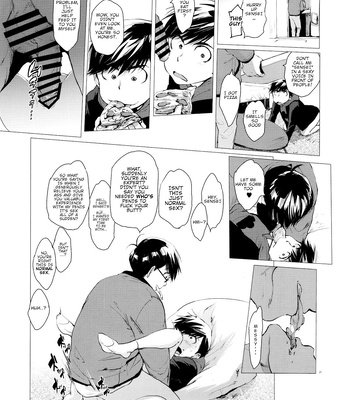 [Denpashishi (Ichishiki)] Love Romance no Kaimetsu type K – Osomatsu-san dj [Eng] – Gay Manga sex 21