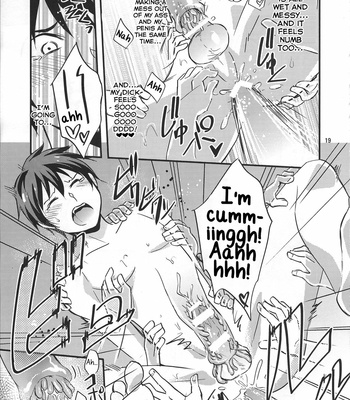 [Ponkotsu-ki (Wakasou)] Kaiki! Sawasawa Obake Massage [Eng] – Gay Manga sex 19