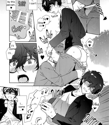 [downbeat (Kirimoto Yuuji)] Jou-sama Baito de Gyaku Choukyou Kairaku Ochi – Persona 5 dj [Eng] – Gay Manga sex 8