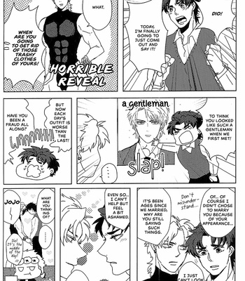 [Manakon] DIO’s Bizarre Spouse Hunting – JoJo dj [Eng] – Gay Manga sex 30