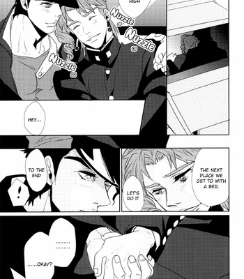 [Yumemigachi (Yukishige)] Goodbye Cherry Days – JoJo’s Bizarre Adventure dj [Eng] – Gay Manga sex 6
