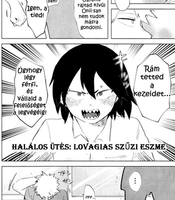 [micco] Dame desu! Bakugou-san!! – Boku no Hero Academia dj [HU] – Gay Manga sex 18