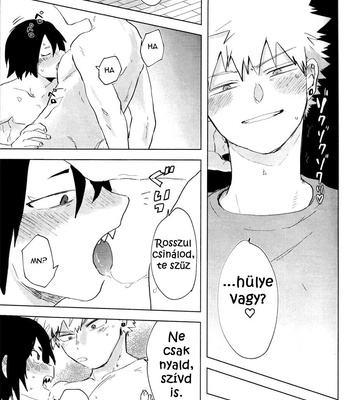 [micco] Dame desu! Bakugou-san!! – Boku no Hero Academia dj [HU] – Gay Manga sex 19