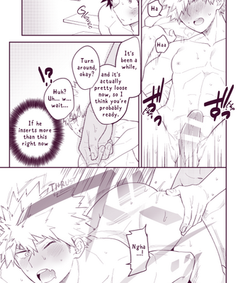 [Bakuchi Jinsei SP (Satsuki Fumi)] Boku no Hero Academia dj – Super Maniac [Eng] – Gay Manga sex 5