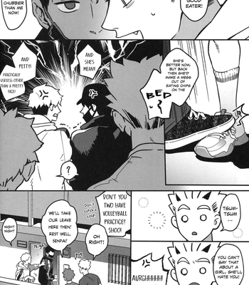 [Sanyou] Fei Wen Nu You – Haikyuu!! dj [Eng] – Gay Manga sex 14