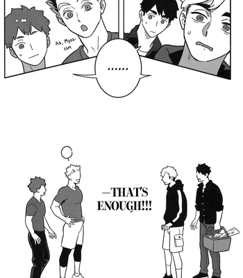 [Sanyou] Fei Wen Nu You – Haikyuu!! dj [Eng] – Gay Manga sex 40