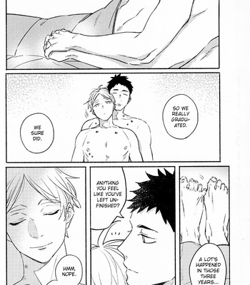 [maravilloso] Kimi to seifuku wo kiru saigo no hi – Haikyuu!! dj [Eng] – Gay Manga sex 18