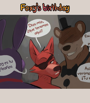 Gay Manga - [Bonk town] Foxy’s birthday [Esp] – Gay Manga