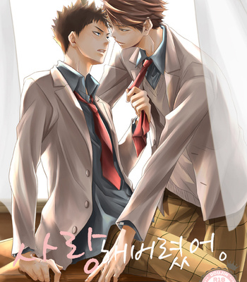 Gay Manga - [Itadaki Cat] koishichyatta – haikyuu!! dj [kr] – Gay Manga