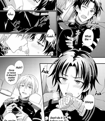 [upset- (Uni)] Loser in the car – Owari no Seraph dj [Eng] – Gay Manga sex 9