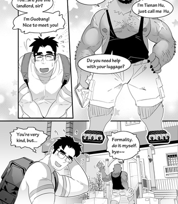 [Kumahachi] Straight Landlord and GAY Tenant [Eng] – Gay Manga sex 4