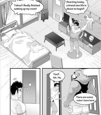 [Kumahachi] Straight Landlord and GAY Tenant [Eng] – Gay Manga sex 6