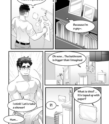 [Kumahachi] Straight Landlord and GAY Tenant [Eng] – Gay Manga sex 8