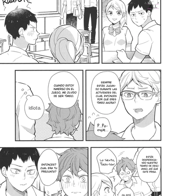 [Hiyoko no Karasu (Mizumoto)] Destined Lovers are Too Troublesome – Haikyuu!! dj [Spa] – Gay Manga sex 13
