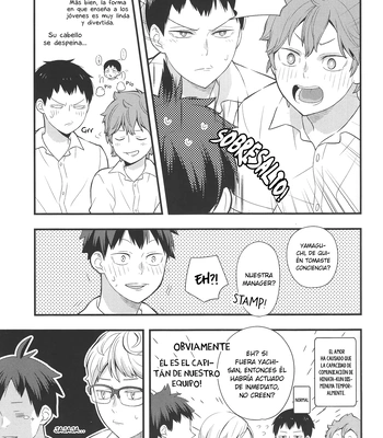 [Hiyoko no Karasu (Mizumoto)] Destined Lovers are Too Troublesome – Haikyuu!! dj [Spa] – Gay Manga sex 15