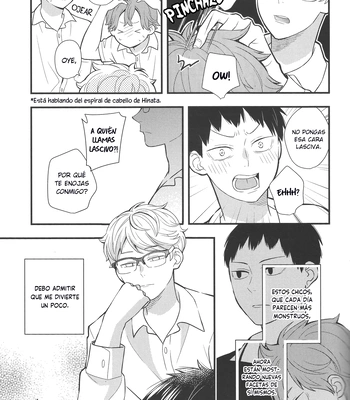 [Hiyoko no Karasu (Mizumoto)] Destined Lovers are Too Troublesome – Haikyuu!! dj [Spa] – Gay Manga sex 17
