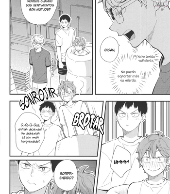 [Hiyoko no Karasu (Mizumoto)] Destined Lovers are Too Troublesome – Haikyuu!! dj [Spa] – Gay Manga sex 22