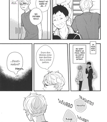 [Hiyoko no Karasu (Mizumoto)] Destined Lovers are Too Troublesome – Haikyuu!! dj [Spa] – Gay Manga sex 25