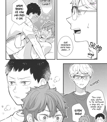 [Hiyoko no Karasu (Mizumoto)] Destined Lovers are Too Troublesome – Haikyuu!! dj [Spa] – Gay Manga sex 7