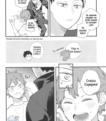 [Hiyoko no Karasu (Mizumoto)] Destined Lovers are Too Troublesome – Haikyuu!! dj [Spa] – Gay Manga sex 9