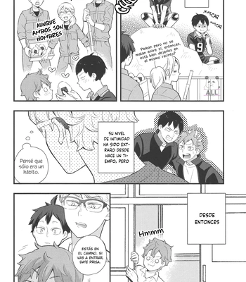 [Hiyoko no Karasu (Mizumoto)] Destined Lovers are Too Troublesome – Haikyuu!! dj [Spa] – Gay Manga sex 12