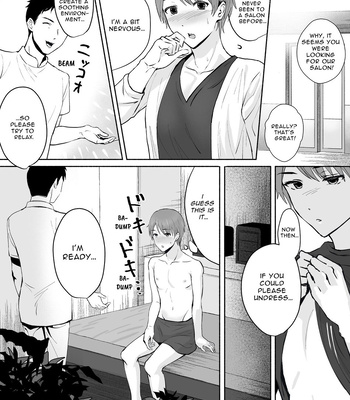 [Osushi OG] Damasarete Mesuiki Men’s Esthe | Tricked into the Femgasm Salon [Eng] – Gay Manga sex 4