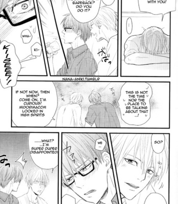 [GGG (Kashiwa)] Kuroko no Basuke dj – Kareshi Kaigi 2 [Eng] – Gay Manga sex 11